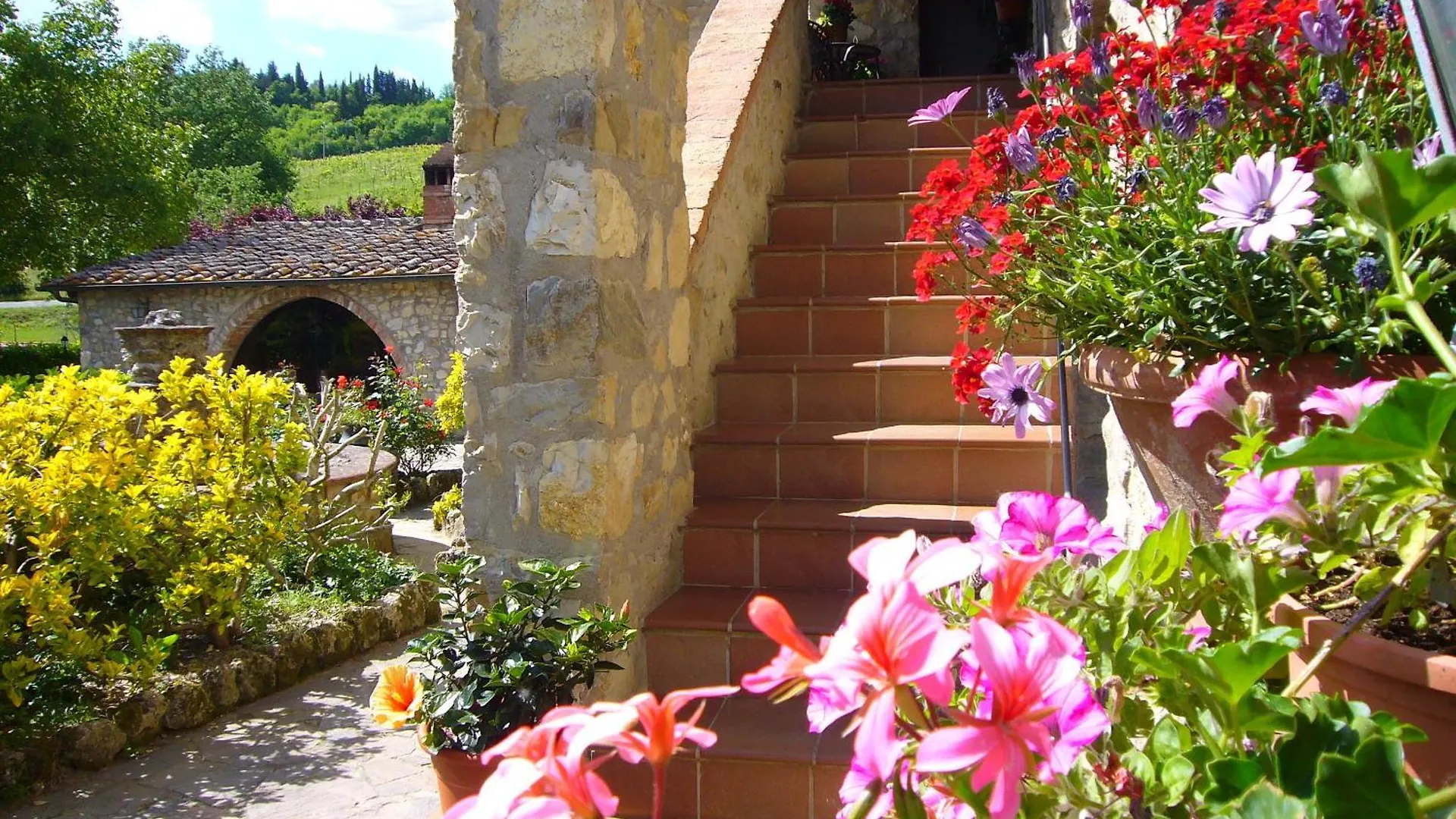 Villa Mulino Di Quercegrossa Bauernhof